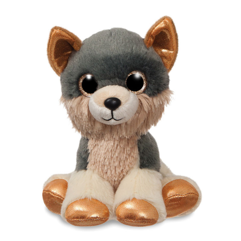  sparkle tales soft toy grayson the wolf 18 cm 